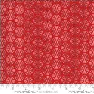 Moda Animal Crackers Apple Red 5806 11