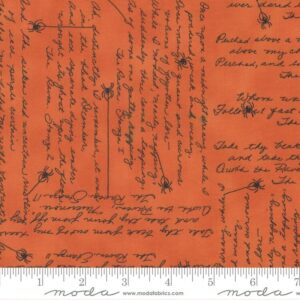 Moda Ghostly Greetings Pumpkin 56043 13