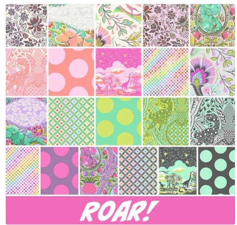 Tula Pink Roar - Fat Quarter Roar!